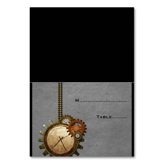 Grijze  klokkaartje v2 kaart (Voorkant)