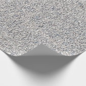 Grijze knoeiboelpapier voor het ompakken cadeaupapier (Hoek)