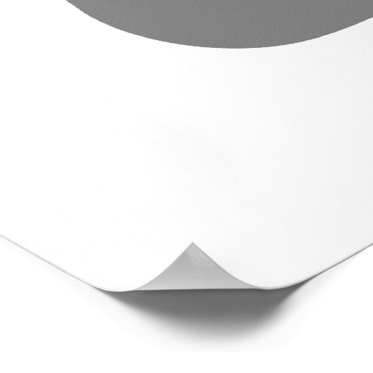 Grijze korf poster (Hoek)