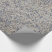 Grijze korrelige steenstontextuur cadeaupapier (Hoek)