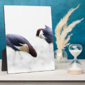 grijze kraan fotoplaat (Zijkant)