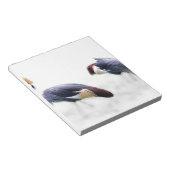 grijze kraan notitieblok (Schuin)