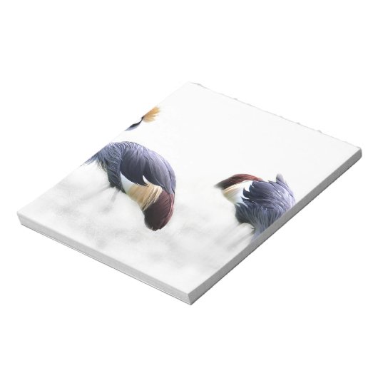 grijze kraan notitieblok (Linkerzijde)