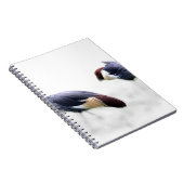 grijze kraan notitieboek (Rechterzijde)