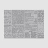  grijze krant tissuepapier (Voorkant)