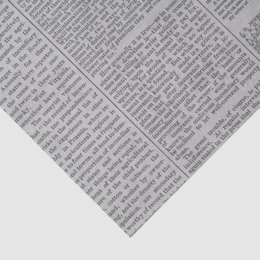 grijze krant tissuepapier (Detail)