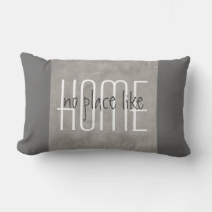 grijze kussen met quote home decor