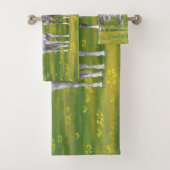 Grijze kwartpaarden in de zomer bad handdoek (Insitu)