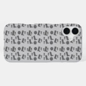 grijze laarzen iPhone hoesje (Achterkant horizontaal)