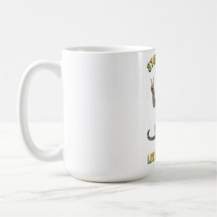 Grijze Lapjeskat Boho Blijf Koel Kleine Hippie Koffiemok