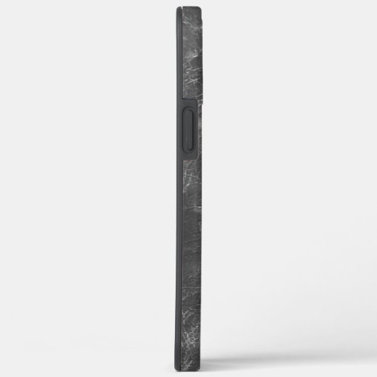 Grijze lederen Hoesje-Mate iPhone draagtas Case-Mate iPhone Case (Achterkant / Rechts)