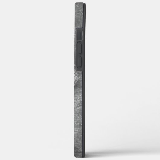 Grijze lederen Hoesje-Mate iPhone draagtas Case-Mate iPhone Case (Achterkant / Links)