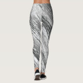 Grijze legercamo met macine poot leggings (Achterkant)