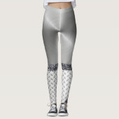 Grijze Leggingen Leggings (Voorkant)
