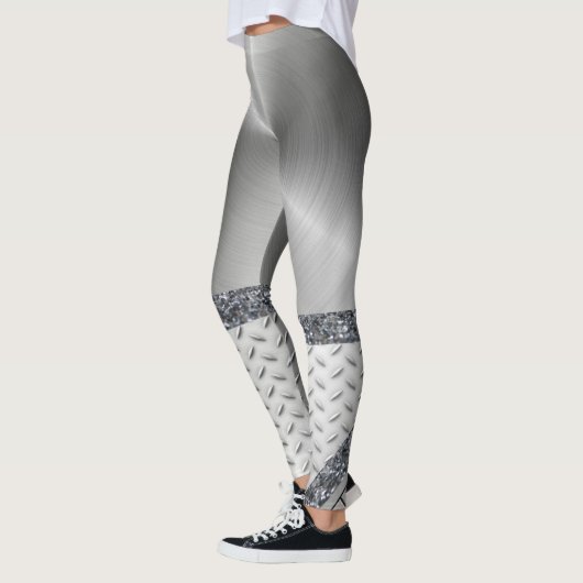 Grijze Leggingen Leggings (Links)
