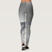 Grijze Leggingen Leggings (Achterkant)