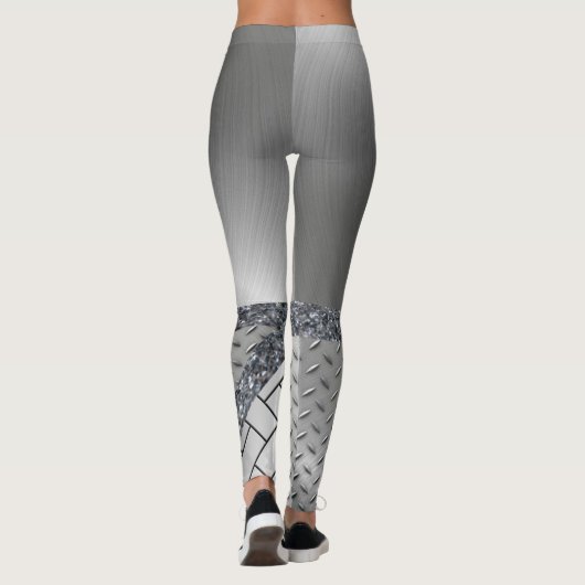 Grijze Leggings (Achterkant)