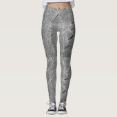 grijze leggings (Voorkant)