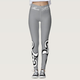GRIJZE LEGGINGS HEBBEN BIJPASSENDE PICKLE BALL PAD