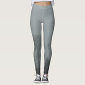 Grijze Leggings in openlucht (Voorkant)