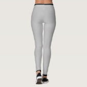 Grijze Leggings met Blauwe Florence (Achterkant)