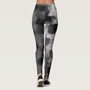 grijze Leggings modern trendy patroon elegant