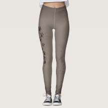 Grijze leggings van Ombre Paw