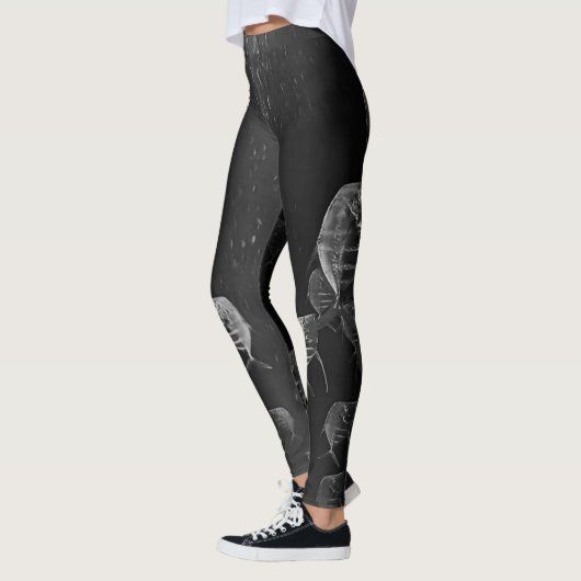 Grijze Leggings van vis (Links)