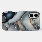 Grijze leisteen en kiezels Case-Mate iPhone case (Achterkant (horizontaal))