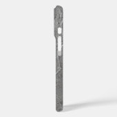Grijze leisteen textuur Case-Mate iPhone case (Achterkant / Links)