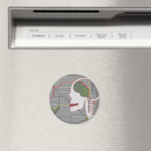 grijze lepel magneet (Insitu (Vaatwasser))