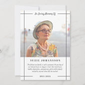 Grijze lijnen in het liefhebben van de aankondigin kaart (Voorkant)