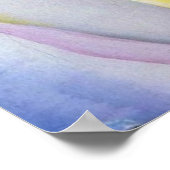 Grijze lijnen O'Keeffe - Afbreking Poster (Hoek)