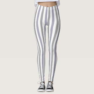 grijze lila strepen leggings