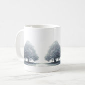 Grijze Limoen in Fog, Wales Koffiemok (Voorkant links)