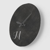 Grijze Limoen was Luxueus Monogram Grote Klok (Hoek)