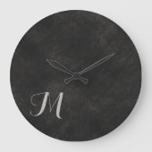 Grijze Limoen was Luxueus Monogram Grote Klok (Voorkant)