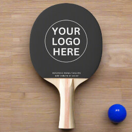 Grijze Logo Branded Business Promotie Tafeltennisbatje