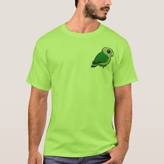 Grijze Lovebird T-shirt (Voorkant)