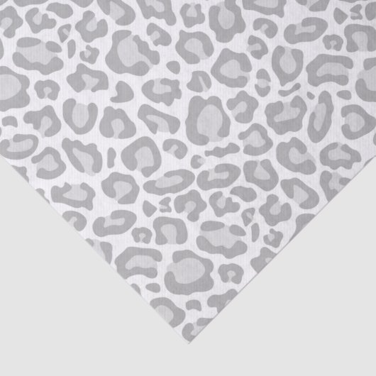 Grijze luipaard afdrukken tissuepapier (Detail)
