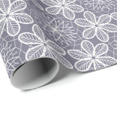 Grijze mandala geometrie cadeaupapier (Rol Hoek)