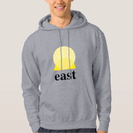 Grijze mannen hoodie