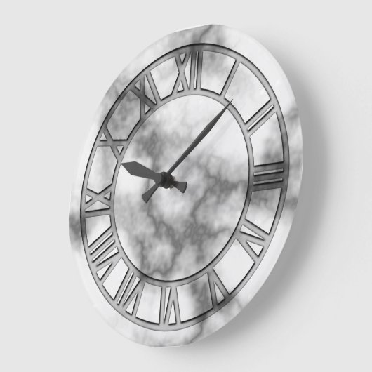 Grijze marmer Afdrukmuur Grote Klok (Hoek)