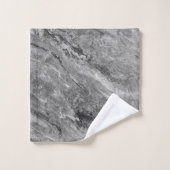 Grijze marmer bad handdoek (Wasdoekje)