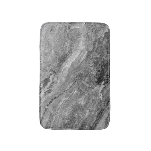 Grijze marmer badmat (Voorkant Verticaal)