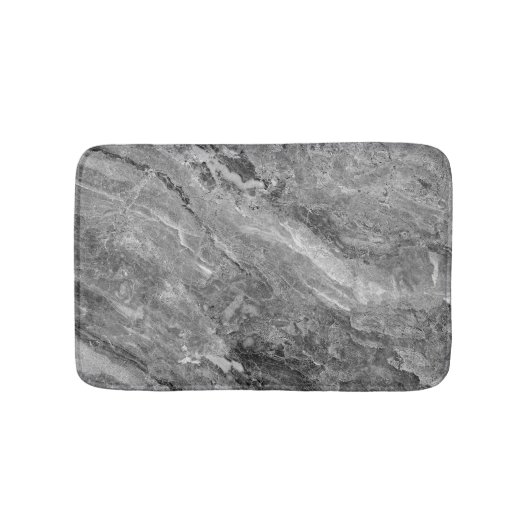 Grijze marmer badmat (Voorkant)