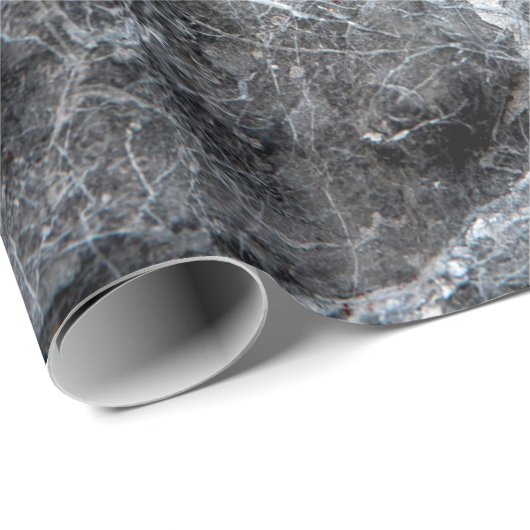 Grijze marmer cadeaupapier (Rol Hoek)