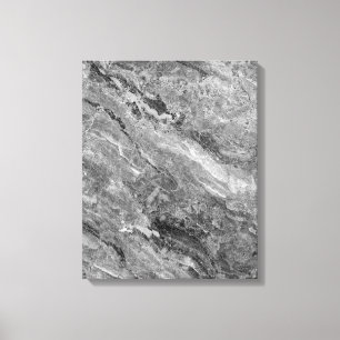 Grijze marmer canvas afdruk