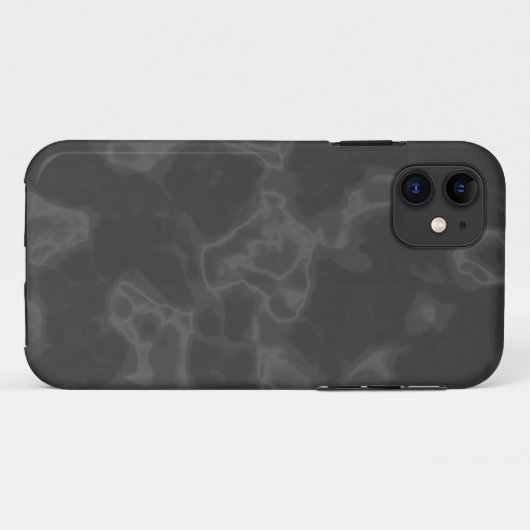 Grijze Marmer Case-Mate iPhone Case (Achterkant (horizontaal))
