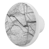 Grijze marmer Dapped Concrete Keramische Knop (Rechts)